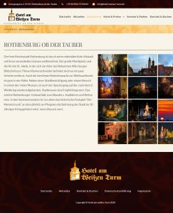 Hotel Weißer Turm - Rothenburg ob der Tauber